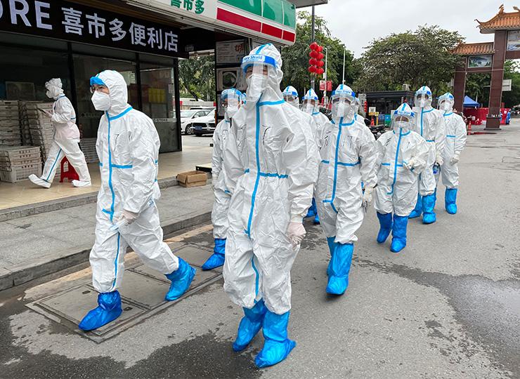 集团党员助力广州疫情封控区，筑牢抗疫“长城”